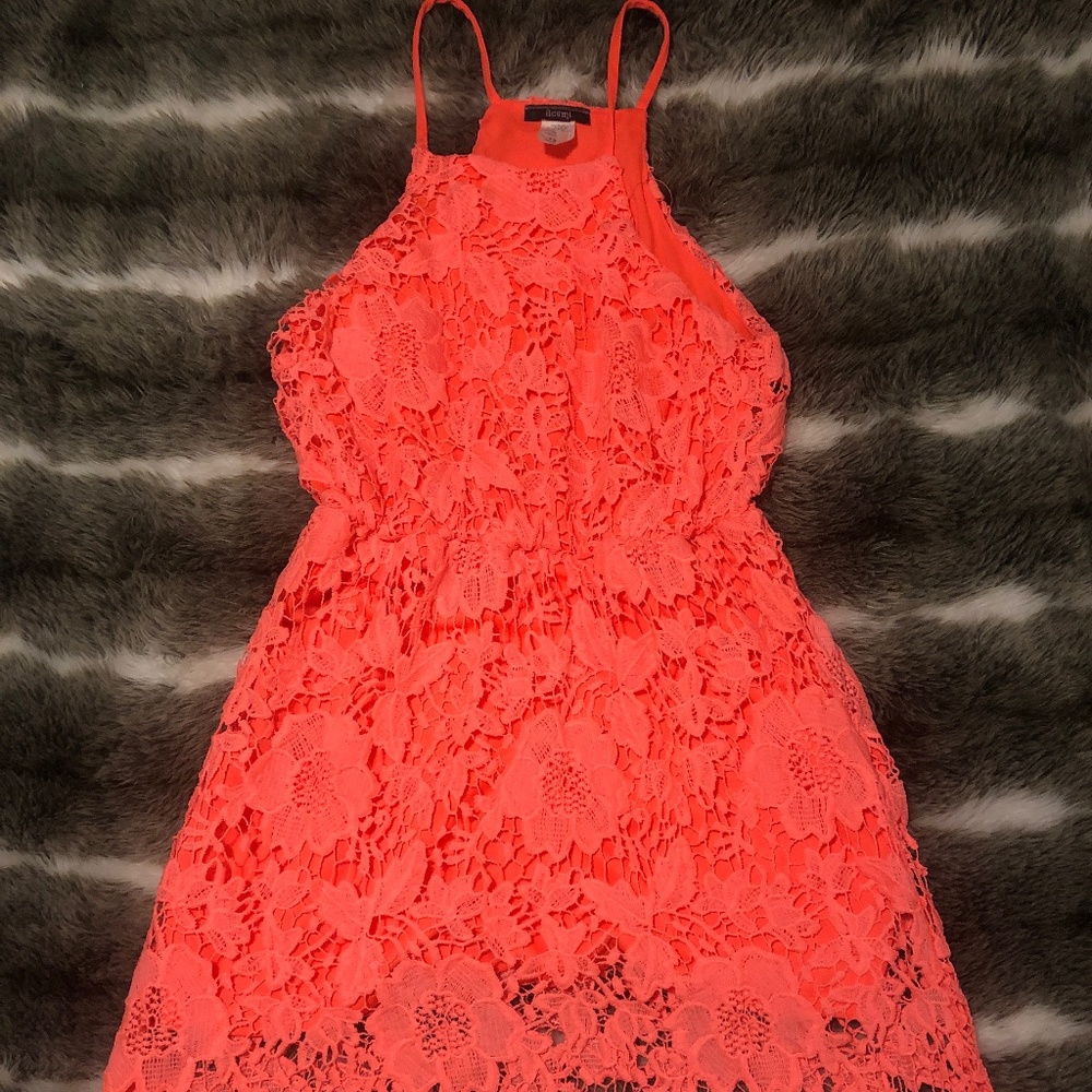 Acemi coral dress